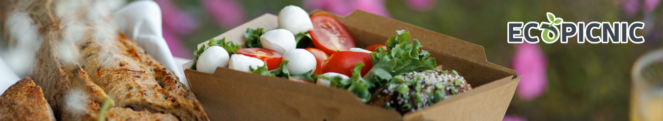 Miski okrągłe na zupę lub sałatkę z tektury kraft