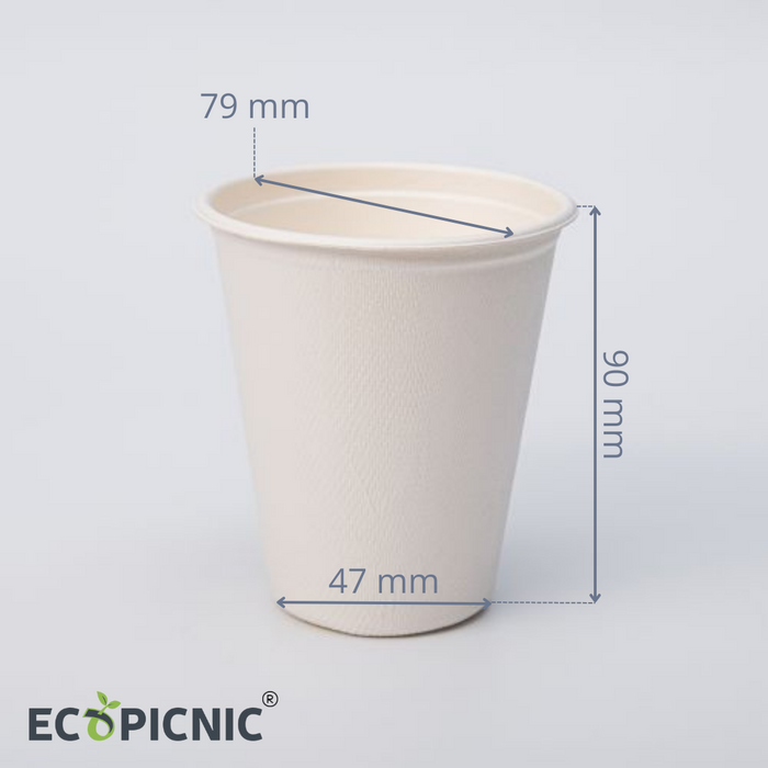 Kubek eko z trzciny cukrowej 250ml (100 sztuk)