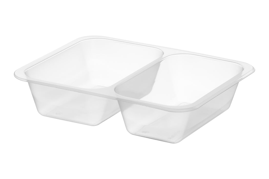 Pojemnik 227x178x50 PP tranparent T-2 prostokątny Standard Premium