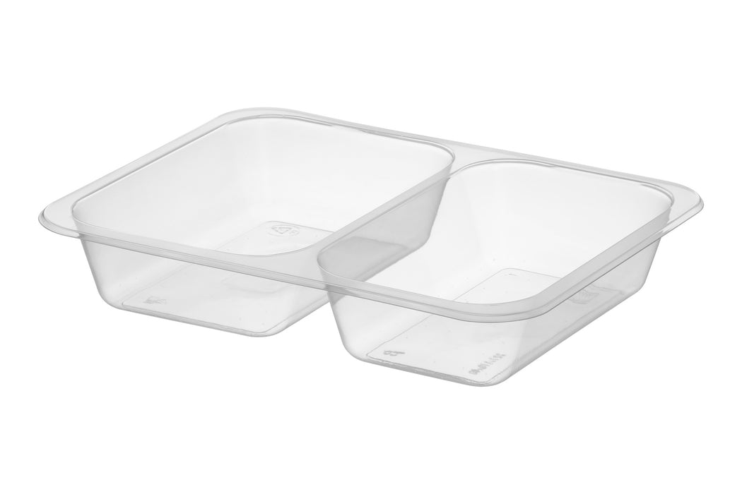 Pojemnik 227x178x40 PP tranparent T-2 prostokątny Standard Premium